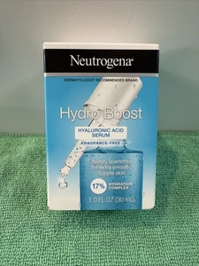 Neutrogena Hydro Boost Hyaluronic Acid Serum 1.0 fl oz 30ml Fragrance-Free NEW - Picture 1 of 6