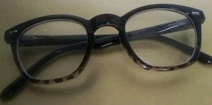 Womans Eyeglasses Vintage Turtle Round Shape - Picture 1 of 2