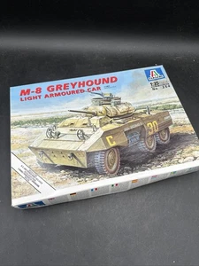 M-8 GREYHOUND AUTO CORAZZATA LEGGERA SECONDA GUERRA MONDIALE ITALERI 364 MODEL KIT SCALA 1/35 - NUOVO - Foto 1 di 7