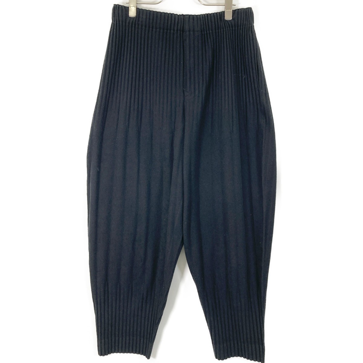【最終価格/美品】HOMME PLISSE ISSEY MIYAKE パンツ 黒 HOMME PLISSE ISSEY MIYAKE Edge Ensemble Pant - Black