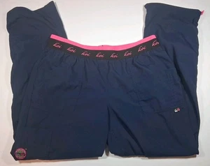 Koi Lite Scrub Pants Women’s Sz Large Regular Brown Spirit Slim Stretch Nursing - Picture 1 of 14