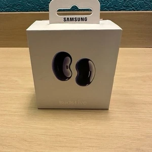 Samsung Galaxy Buds LIVE Wireless Noise-Canceling Earbuds BLUE 100% OEM ORIGINAL - Picture 1 of 2