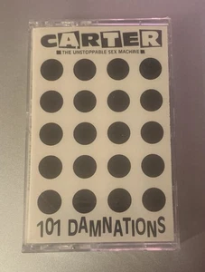 Carter The Unstoppable Sex Machine - 101 Damnatians Sealed Cassette 1991 Big Cat - Picture 1 of 3