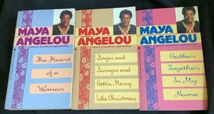 3 PBs Maya Angelou: Gather Together, Singin' and Swingin', Heart of a Woman - VG - Picture 1 of 7