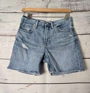 Pantalones Cortos Everlane Mujer Talla 25 The Denim Cortos Algodón Orgánico Envejecido  - Imagen 1 de 6