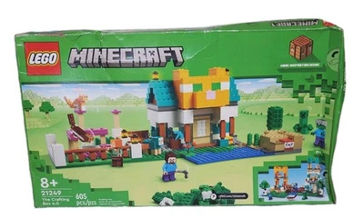 LEGO Minecraft The Crafting Box 4.0. Set 21249 New Factory Sealed Damaged Box - Image 1 of 4