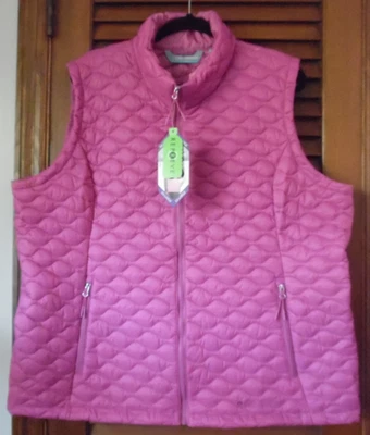 NWT  Free Country Quilted Berry Tarnish Vest W/2 Pockets Size XXL/EEG - Image 1 of 2