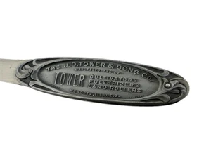 Antik J.D. Tower & Sons Co. Brieföffner Mendota IL Landmaschinenanzeige - Bild 1 von 9