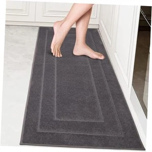Machine Washable Kitchen Runner Rug 24" x 59", Non-Slip/Skid Hallway Runner - Picture 1 of 7