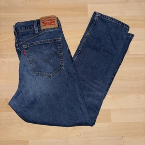 Jeans uomo Levis 511 slim fit 38x30 blu lavaggio medio denim elasticizzato casual - Foto 1 di 10