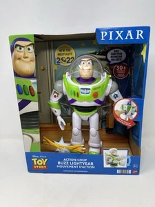 Disney Pixar Toy Story Action-Chop Buzz Lightyear Toy Mattel 30+ Sounds Phrases - Picture 1 of 4
