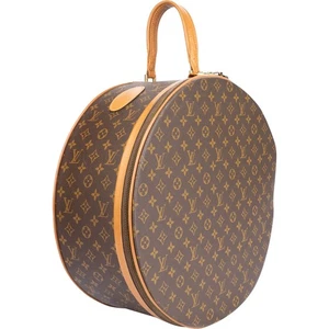 Louis Vuitton Canvas Monogram USA Hat Case Trunk Koffer Mütze - Bild 1 von 13