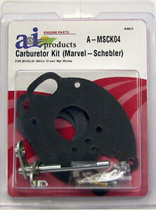 Complete Carburetor Kit, Basic (Marvel Schebler) MSCK04