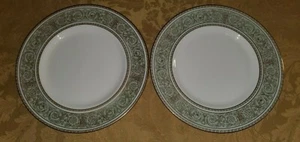 ROYAL DOULTON RENACIMIENTO INGLÉS PORCELANA DE HUESO FINO 2 PLATOS DE ENSALADA 8" - Imagen 1 de 6
