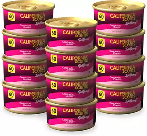 California Scents Coronado Cherry Car Air Fresheners 12 Pack 1.5 Ounce Cans - Picture 1 of 11