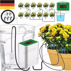 Automatisches Bewässerungssystem Pflanzenbewässerung Wasserspender mit Timer DHL - Bild 1 von 12