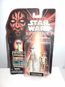 Star Wars NIB Episode 1 ODY MANDRELL with OTOGA 222 PIT DROID Action Figure - Picture 1 of 3
