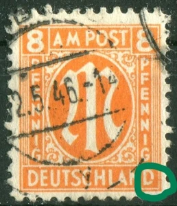 Ocupación Aliada 21 A IV Sellado Error de placa Michel 550,00 € AM Zone - Imagen 1 de 4
