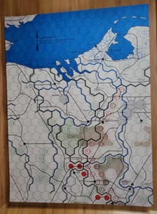GDW Europa #16 Wargame Map Only (P) - Bild 1 von 1