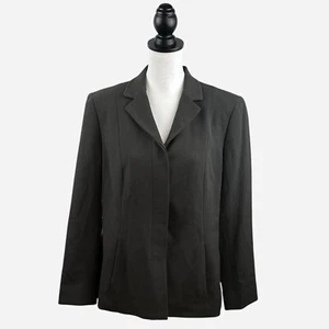 Jones New York Blazer Petite Womens 14P Wool Blend Mushroom MSRP $209 NEW - Picture 1 of 15