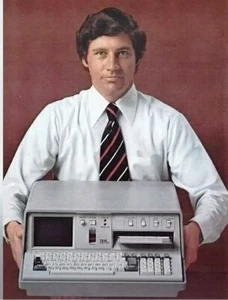 Vintage 1975 IBM 5100 Portable Computer – Historic Tech Milestone Photo - Picture 1 of 3