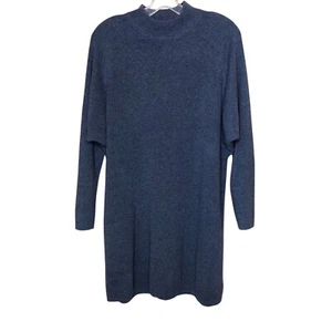 Hatch Maternity Belen Sweater Dress Size Small Wool Cashmere Blue Quiet Luxury - Picture 1 of 9