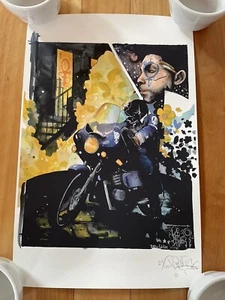Rare Original Numbered Prince Purple Rain Edition Poster 17"x11" - Imagen 1 de 7