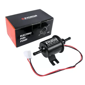 Electric Fuel Pump 12v Transfer Low Pressure Gas Diesel Fuel HEP-02A 2.5-4psi - Picture 1 of 10