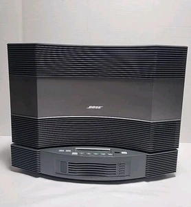 Bose Acoustic Wave Music System CD-3000 w/5 CD Multi Disc Changer Working Black - Picture 1 of 12