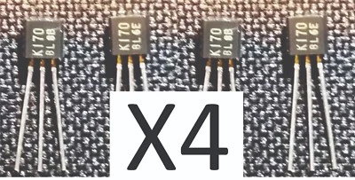 Toshiba 2SK170 LAB MATCHED QUAD to 0.1mA / 4mV  "B" "BL" Idss 7-9mA range - Image 1 of 4