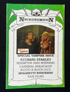Andy Black - Necronomicon Magazine - 1993 Vintage Horror - Picture 1 of 2