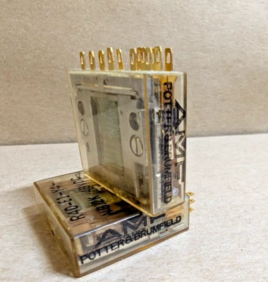 AMF Potter & Brumfield / TE CONNECTIVITY R40-E1-Y4-V3.2K Relay 4PDT 48VDC (NNB) - Image 1 of 4