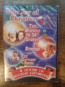 The Joy of Christmas The Miracle on 34th Street Scrooge The Littlest Angel DVD - Picture 1 of 2