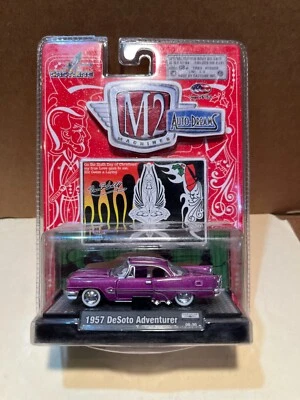 1/64 M2 AUTO-DREAMS 1957 DESOTO ADVENTURER CUSTOM PURPLE - Image 1 of 2