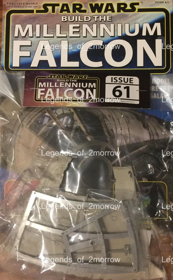 DE AGOSTINI DEAGOSTINI BUILD THE STAR WARS MILLENNIUM HALCON - NÚMERO 61 - REVISTA Y PARTE - NUEVO