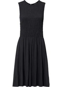 Neu Jerseykleid Gr. 44 Schwarz Damen Shirt-Kleid Sommerkleid Freizeit-Kleid - Bild 1 von 1