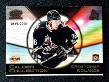 KRYS KOLANOS 2002 PACIFIC CALDER COLLECTION ALL-STAR FANTASY #0419/2000    32437