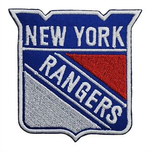 New York Rangers NHL Hockey Embroidered Iron On Patch 3"