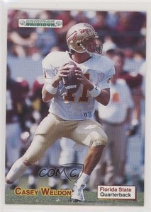 1992 Gridiron Casey Weldon #34