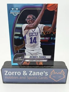 Dennis Evans 2024-25 Bowman University Chrome Sky Blue Refractor #89 - Picture 1 of 4