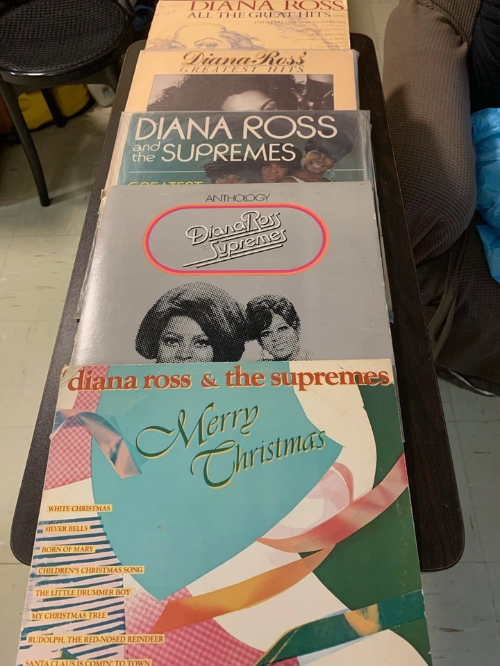 DIANA ROSS AND THE SUPREMES Lot 5 Anthology/Christmas  Vinyl LP - Image 1 of 1