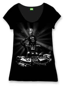 STAR WARS - DJ Vader - Girlie Girl Damen Woman Shirt - Größe / Size S - Bild 1 von 1