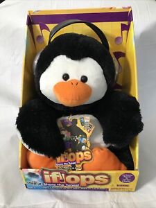 Iflops Share The Tunes! LED Light Up Plush Penguin Personal Twin Stereo Speaker 