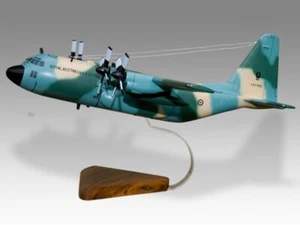 Lockheed C-130H Hercules RAAF Version 2 Desk Wood Airplane New Model Small 1/130 - Picture 1 of 12