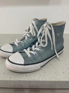 Converse Chuck Taylor All Star High Top Junior Gr. 3 Perlglanz Glitzer.  - Bild 1 von 9