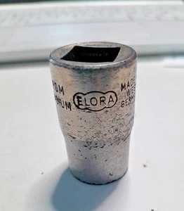Vintage Elora 1/2" Drive 12 Point, 5/16" W 3/8" BSF Socket Germany - Picture 1 of 4