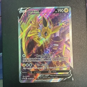 Jolteon V SWSH183 SWSH: Sword & Shield Promo Cards Holo Rare - Picture 1 of 6