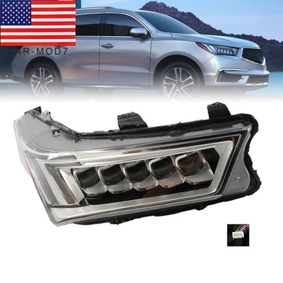 Conjunto de faros LED lado derecho pasajero para Acura Mdx 2017-2020 33100TZ5A51 Foto 1 de 4