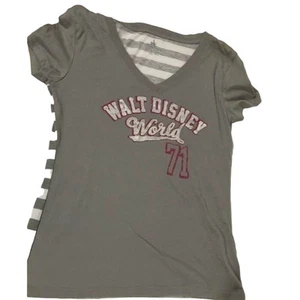 Disney Parks Walt Disney World '71 v neck t-shirt Junior size XS - Picture 1 of 3