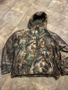 Cabela’s Dry Plus Scent Lok Quarter Zip Insulated Camo Jacket Mens  2XL - Picture 1 of 9